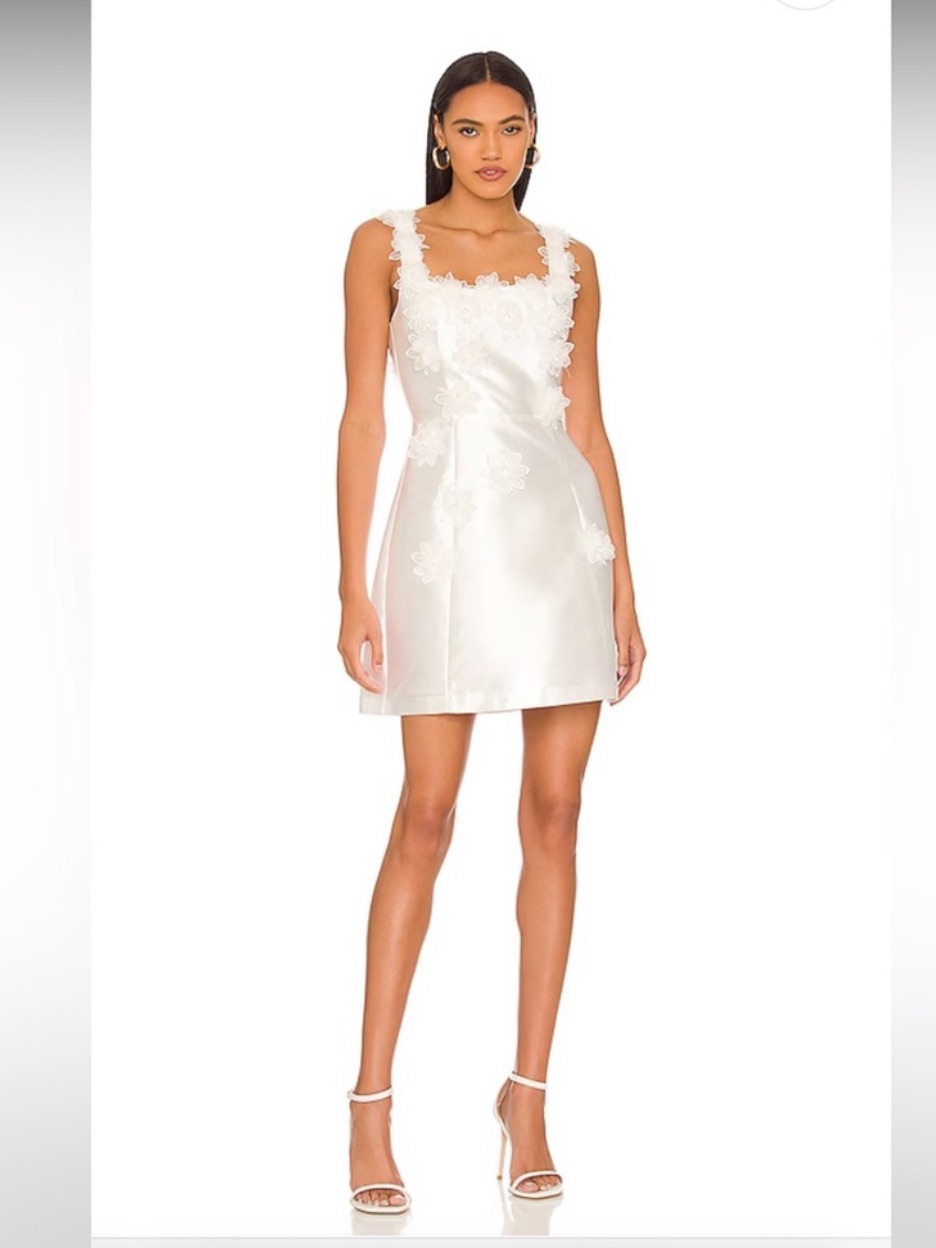 Elliat Elder Dress In White Size L